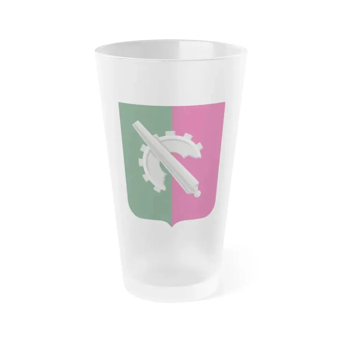 126 Maintenance Battalion 2 (U.S. Army) Frosted Pint Glass 16oz Default Title - Go Mug Yourself