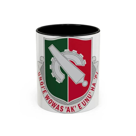 126 Maintenance Battalion (U.S. Army) Accent Coffee Mug 11oz Black - Go Mug Yourself