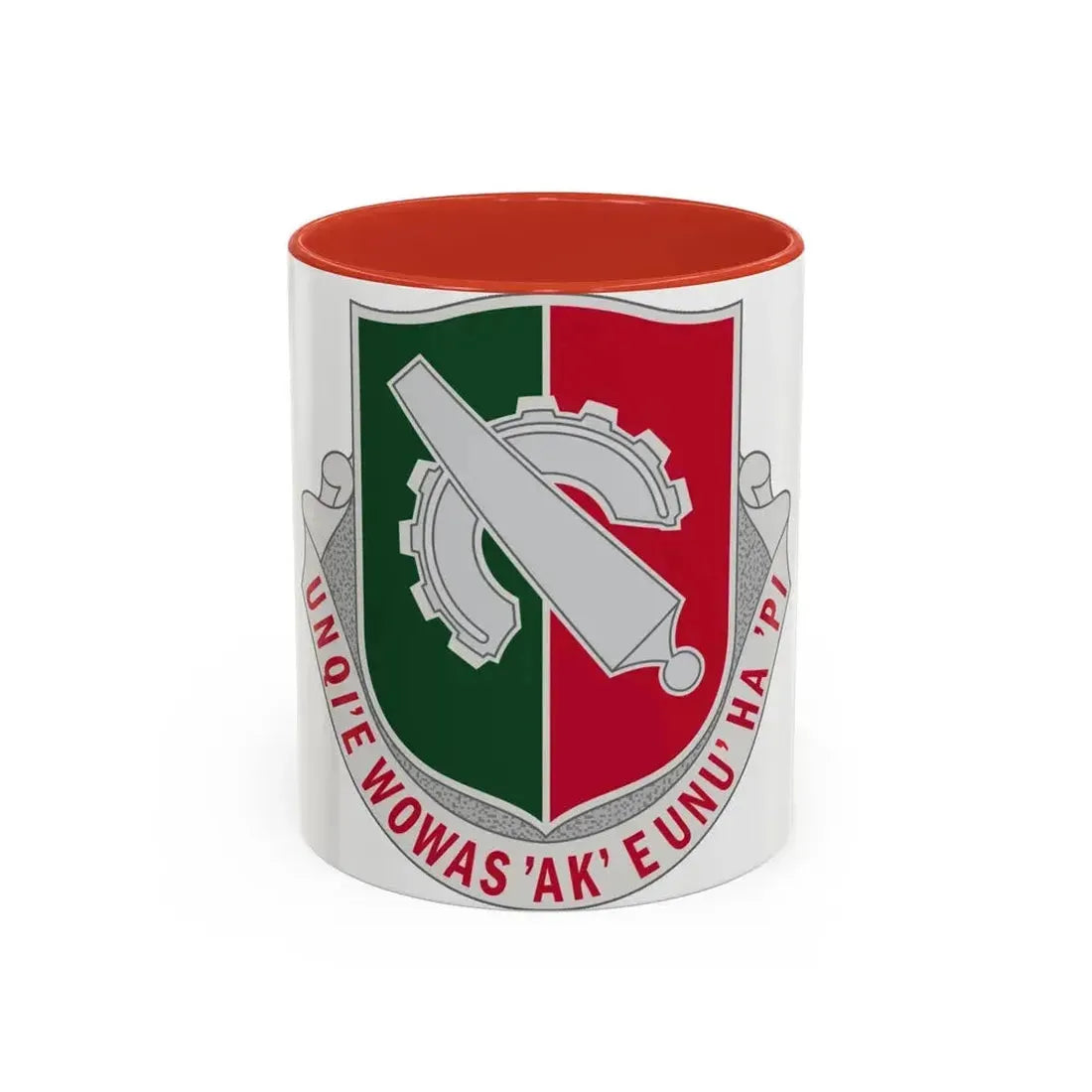 126 Maintenance Battalion (U.S. Army) Accent Coffee Mug 11oz Red - Go Mug Yourself