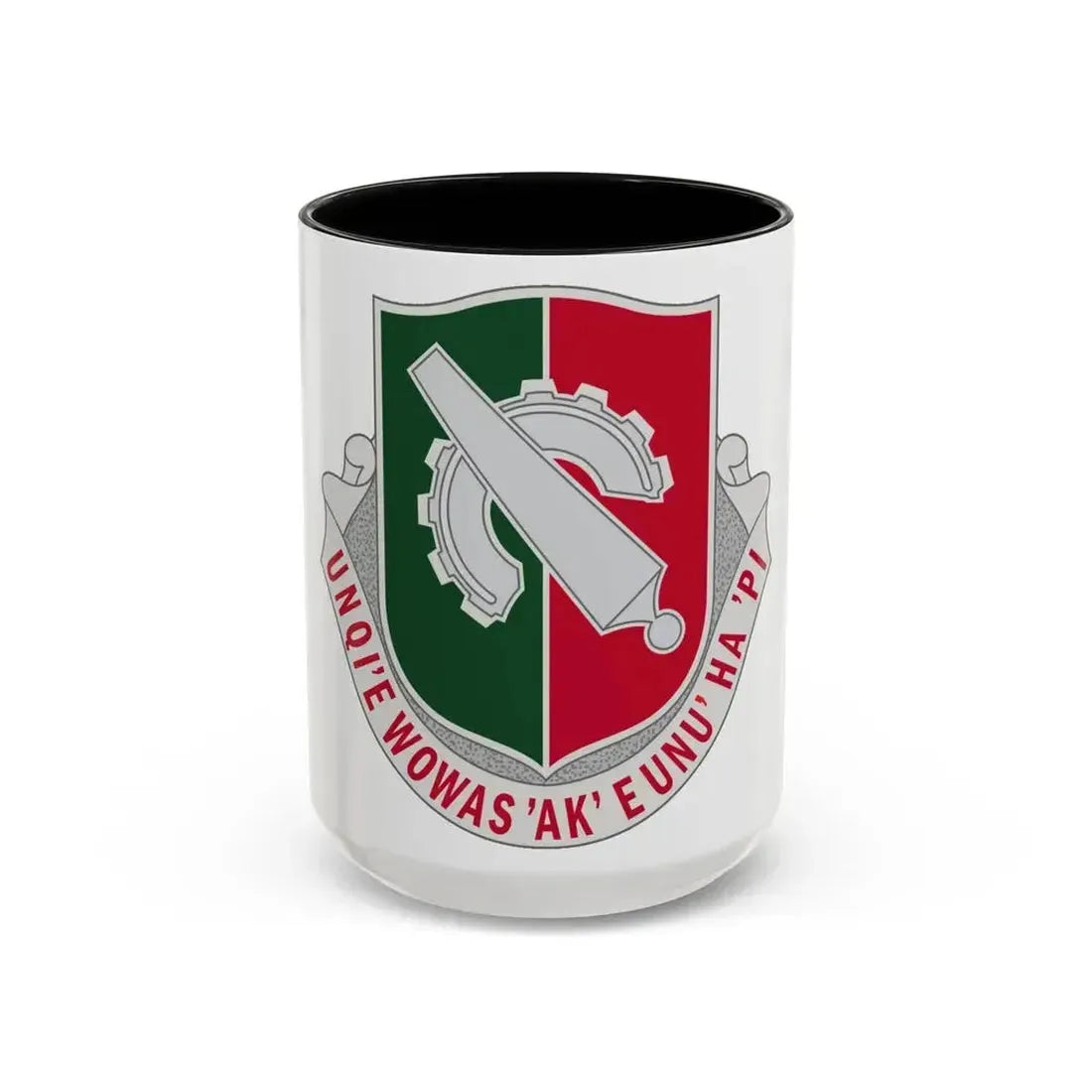 126 Maintenance Battalion (U.S. Army) Accent Coffee Mug 15oz Black - Go Mug Yourself