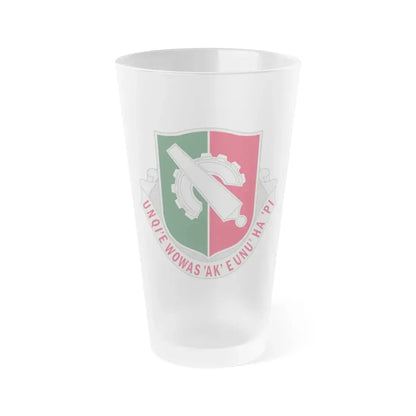 126 Maintenance Battalion (U.S. Army) Frosted Pint Glass 16oz Default Title - Go Mug Yourself
