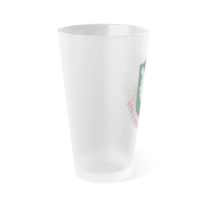 126 Maintenance Battalion (U.S. Army) Frosted Pint Glass 16oz - Go Mug Yourself