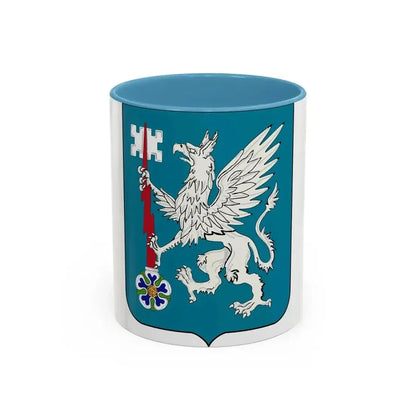 126 Military Intelligence Battalion 2 (U.S. Army) Accent Coffee Mug 11oz Light Blue - Go Mug Yourself