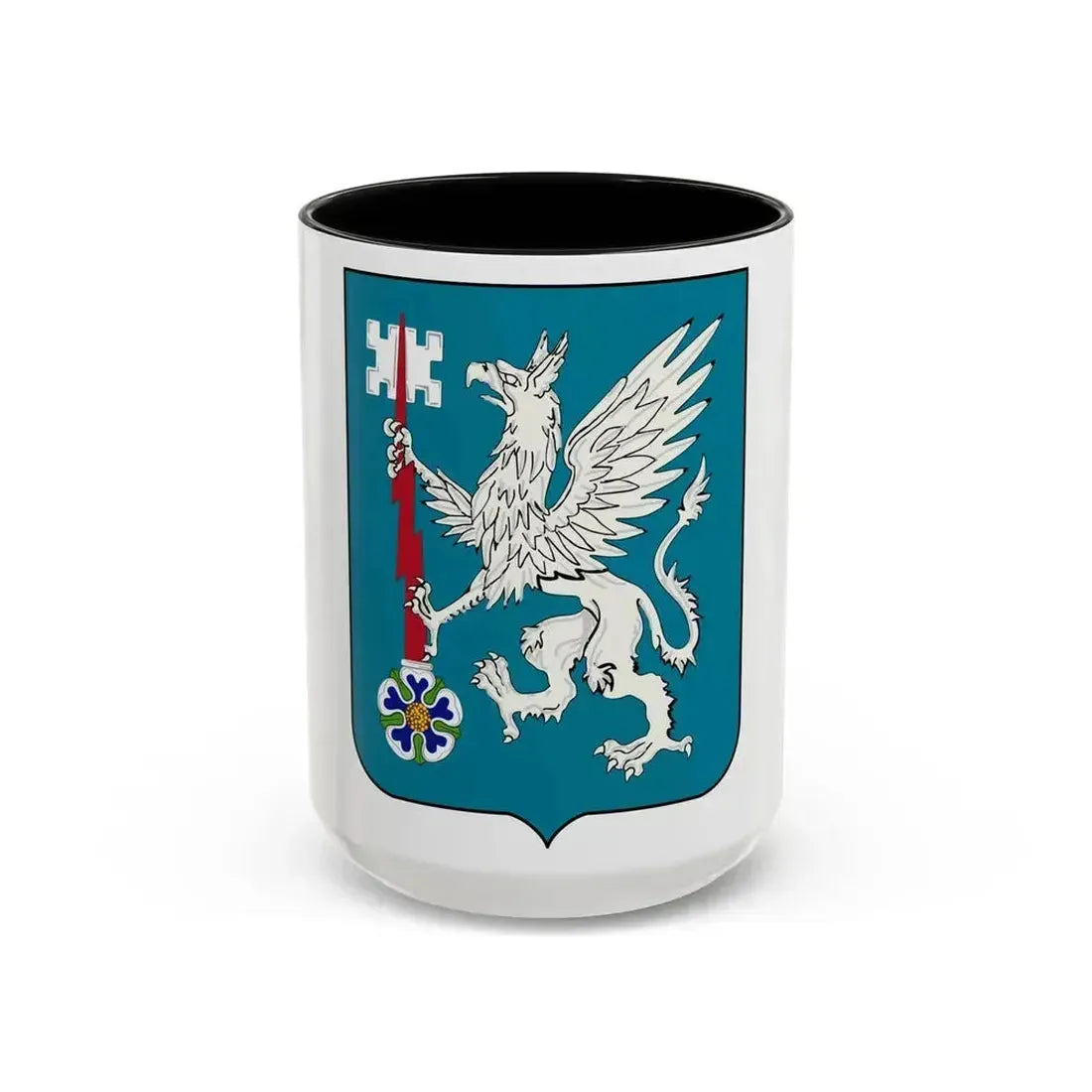 126 Military Intelligence Battalion 2 (U.S. Army) Accent Coffee Mug 15oz Black - Go Mug Yourself