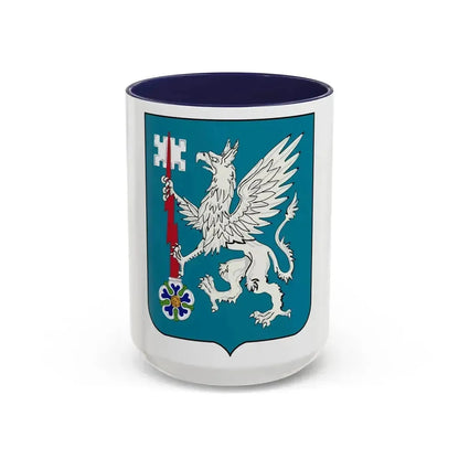 126 Military Intelligence Battalion 2 (U.S. Army) Accent Coffee Mug 15oz Navy - Go Mug Yourself
