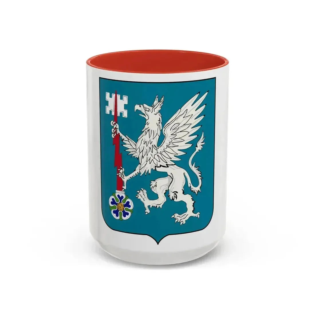 126 Military Intelligence Battalion 2 (U.S. Army) Accent Coffee Mug 15oz Red - Go Mug Yourself