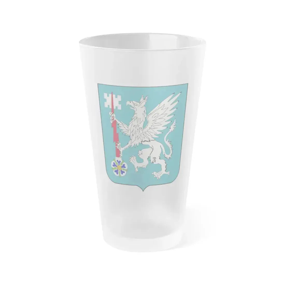 126 Military Intelligence Battalion 2 (U.S. Army) Frosted Pint Glass 16oz Default Title - Go Mug Yourself