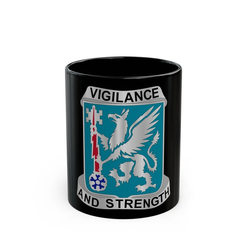 126 Military Intelligence Battalion (U.S. Army) Black Coffee Mug-11oz-Go Mug Yourself