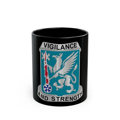 126 Military Intelligence Battalion (U.S. Army) Black Coffee Mug 11oz - Go Mug Yourself
