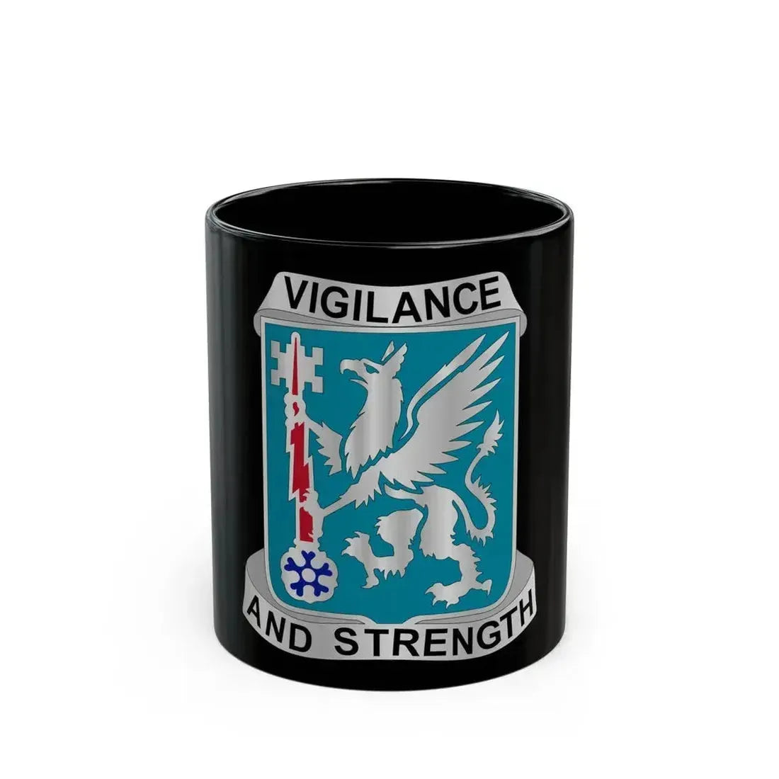 126 Military Intelligence Battalion (U.S. Army) Black Coffee Mug 11oz - Go Mug Yourself