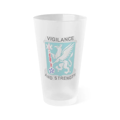 126 Military Intelligence Battalion (U.S. Army) Frosted Pint Glass 16oz Default Title - Go Mug Yourself