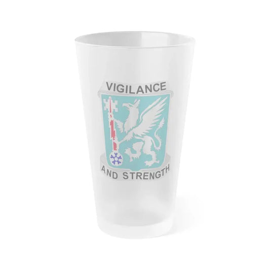 126 Military Intelligence Battalion (U.S. Army) Frosted Pint Glass 16oz Default Title - Go Mug Yourself