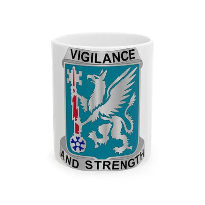126 Military Intelligence Battalion (U.S. Army) White Coffee Mug 11oz - Go Mug Yourself