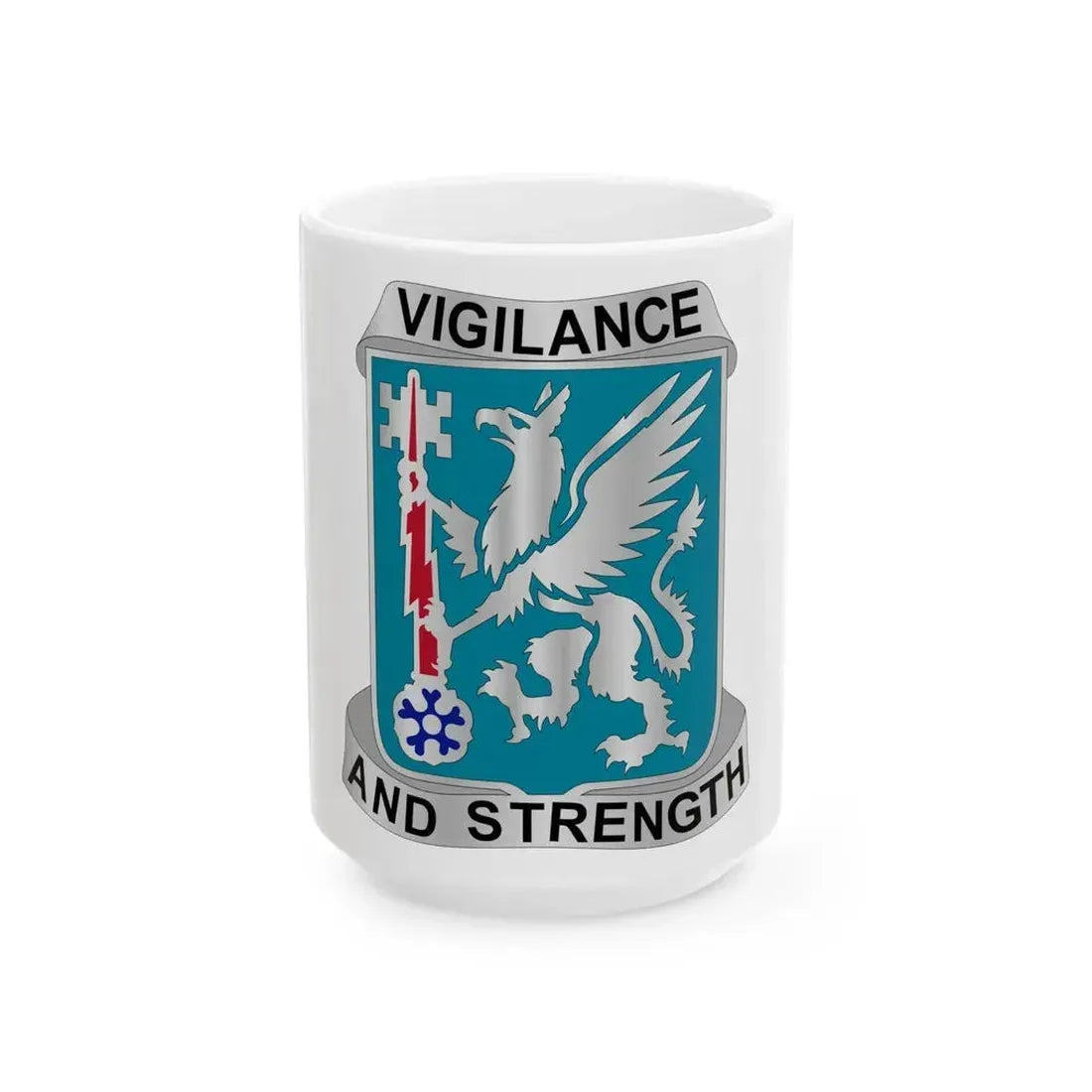 126 Military Intelligence Battalion (U.S. Army) White Coffee Mug 15oz - Go Mug Yourself