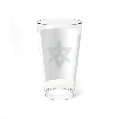 Flag of Higashimatsuyama Saitama (Japan) Pint Glass 16oz