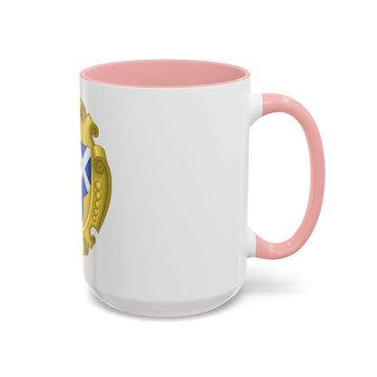Coat of Arms of the Commonwealth of England, Scotland and Ireland - Accent Coffee Mug