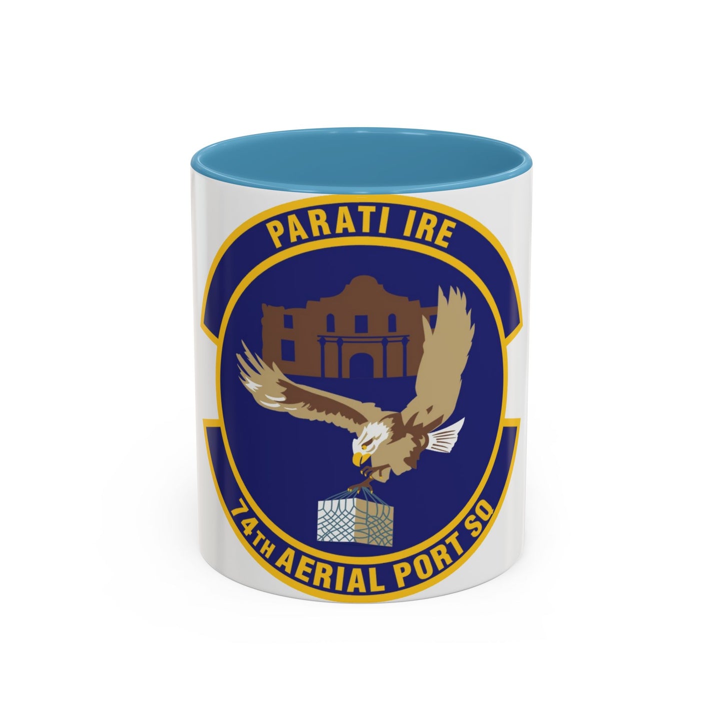 74th Aerial Port Squadron (U.S. Air Force) Accent Coffee Mug