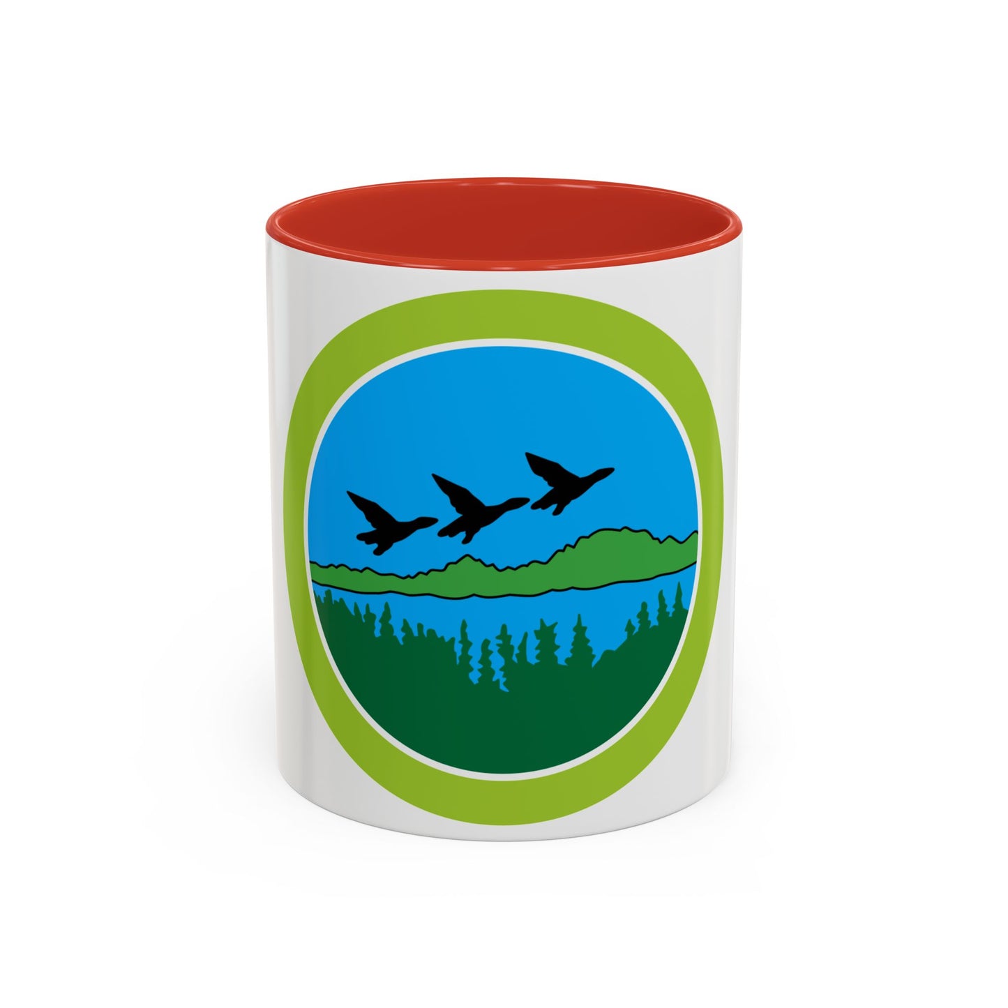 Fish and Wildlife Management (Boy Scout Merit Badge) Accent Coffee Mug