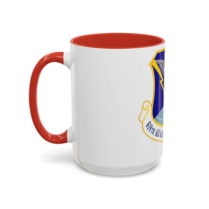 618 Air Operations Center AMC (U.S. Air Force) Accent Coffee Mug