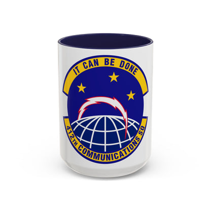 412th Communications Squadron (U.S. Air Force) Accent Coffee Mug