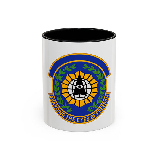 9 Security Forces Squadron ACC (U.S. Air Force) Accent Coffee Mug