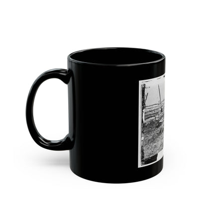 Antietam, Maryland. Confederate Soldiers As They Fell Inside The Fence On The Hagerstown Road (U.S. Civil War) Black Coffee Mug