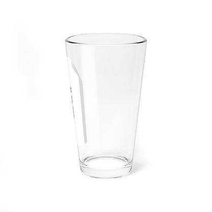 MDHWA 16 Oberstabsgefreiter d.R. BA 85 Lo (Military Rank) Pint Glass 16oz