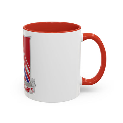 411 Engineer Battalion (U.S. Army) Accent Coffee Mug