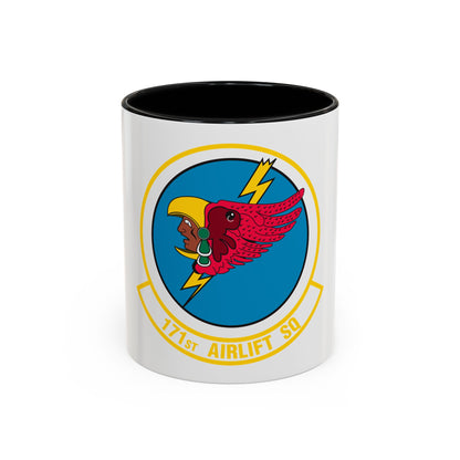 171 Airlift Squadron (U.S. Air Force) Accent Coffee Mug