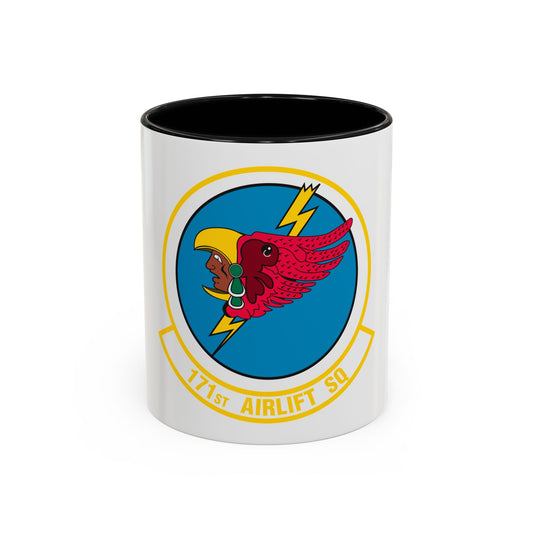 171 Airlift Squadron (U.S. Air Force) Accent Coffee Mug