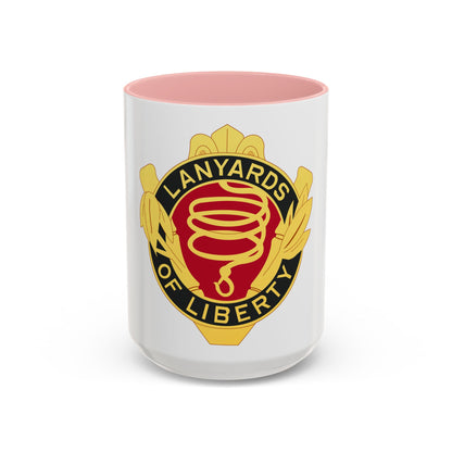 54th Artillery Group (U.S. Army) Accent Coffee Mug