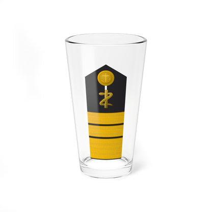 MDS 63c Admiraloberstabsarzt San ZM L (Military Rank) Pint Glass 16oz