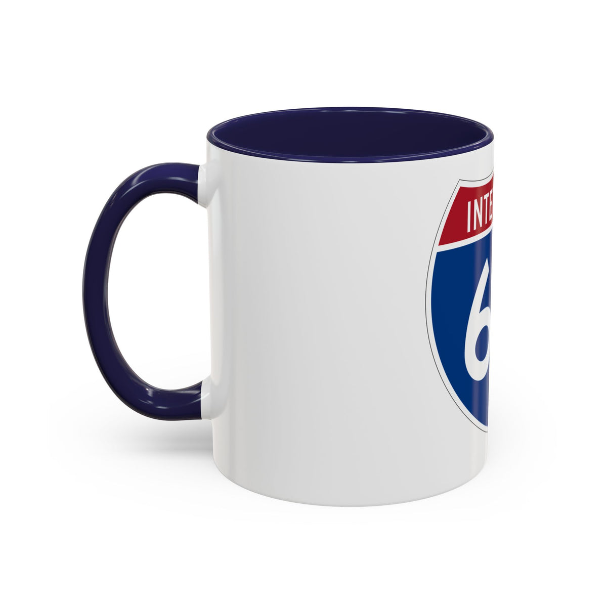 Interstate 64 (U.S. Highways) Accent Coffee Mug