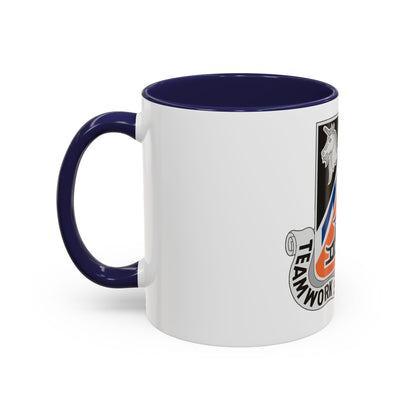 43 Signal Battalion (U.S. Army) Accent Coffee Mug