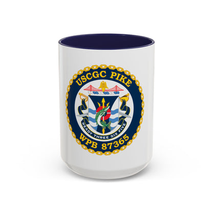 USCGC Pike WPB   87365 (U.S. Coast Guard) Accent Coffee Mug
