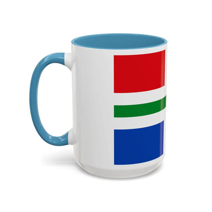 Flag of Groningen Netherlands - Accent Coffee Mug-Go Mug Yourself