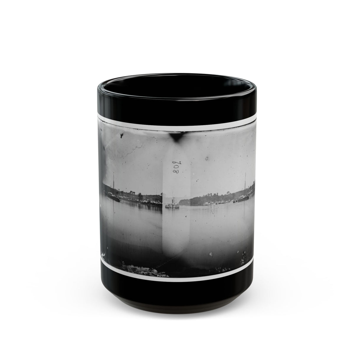 Belle Plain, Virginia. General View (U.S. Civil War) Black Coffee Mug