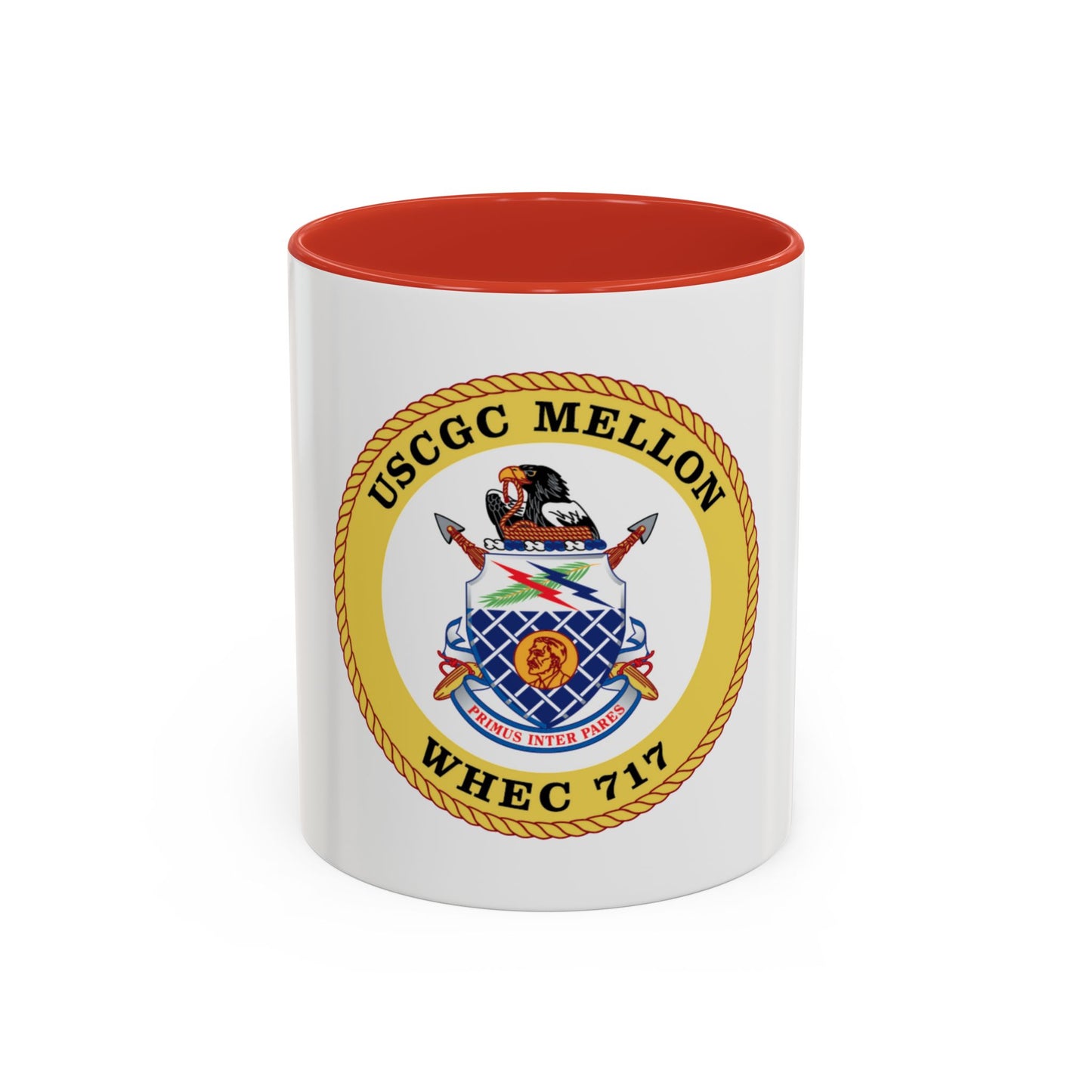 USCG Mellon WHEC 717 Gold Anniversary (U.S. Coast Guard) Accent Coffee Mug
