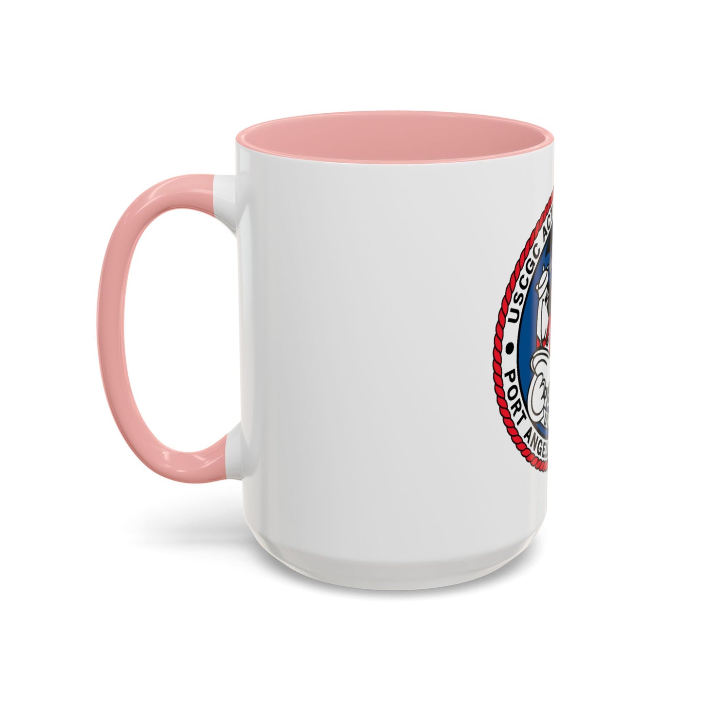 USCGC Active WMEC 618 Port Angeles WA (U.S. Coast Guard) Accent Coffee Mug