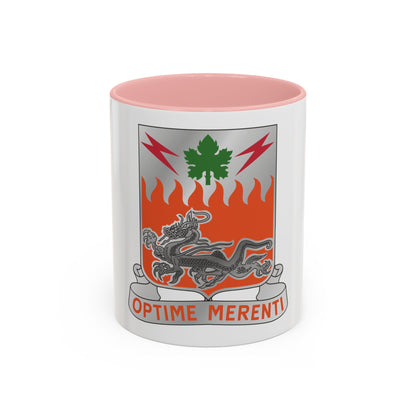 307 Signal Battalion (U.S. Army) Accent Coffee Mug