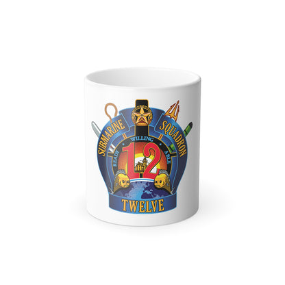 Submarine Squadron 12 (U.S. Navy) Color Changing Mug 11oz