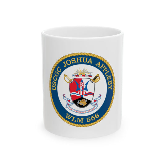 USCGC Joshua Appleby WLM 556 (U.S. Coast Guard) White Coffee Mug