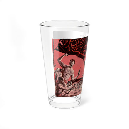 One Last Fight, One Last Drink, One Last Woman, Stag, July, 1960 (Magazine Illustration) Pint Glass 16oz