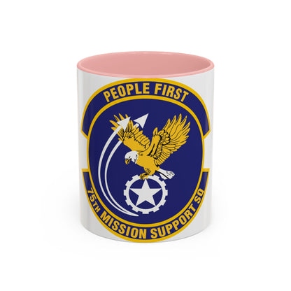 75th Mission Support Squadron (U.S. Air Force) Accent Coffee Mug