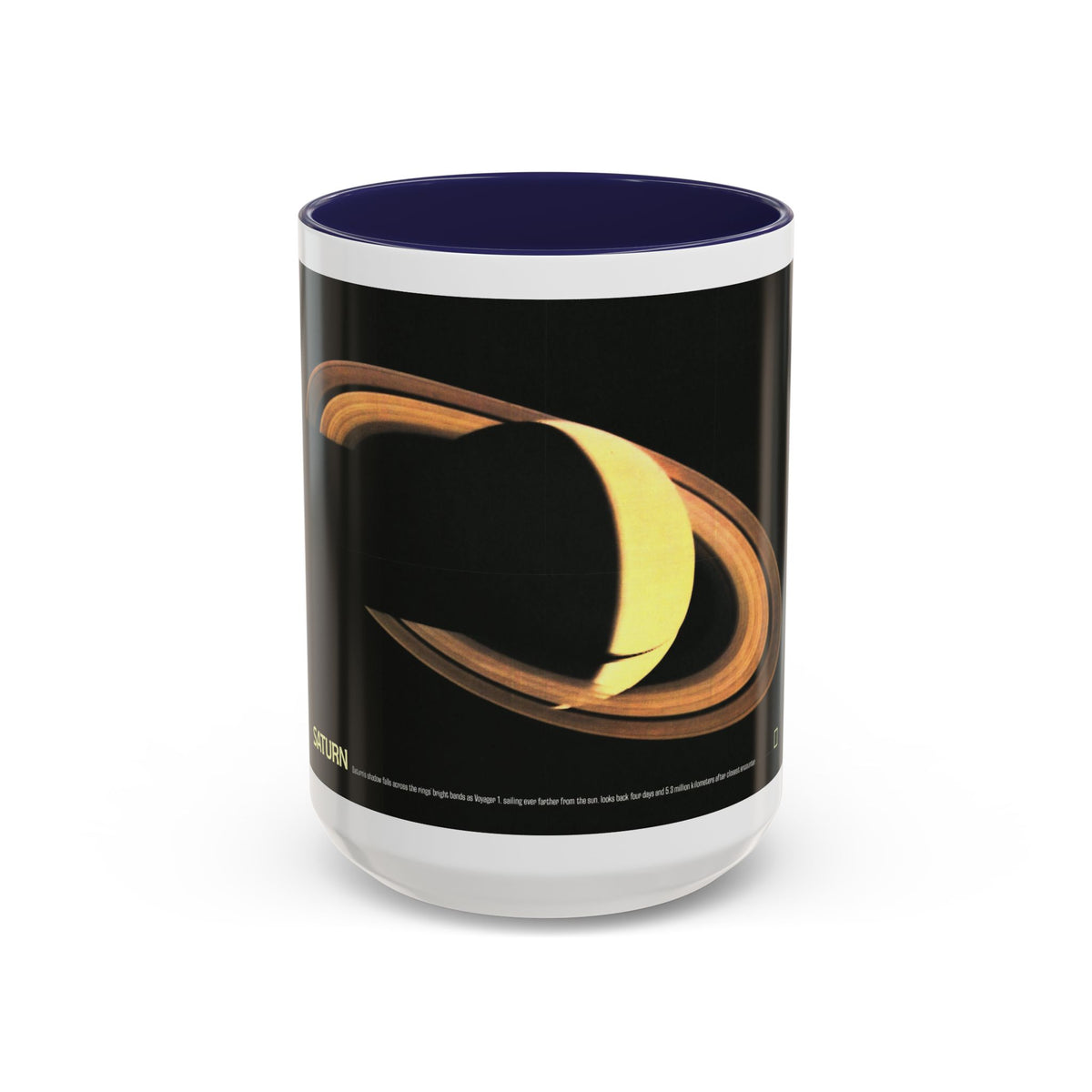 Space - Saturn (1981) (Map) Accent Coffee Mug