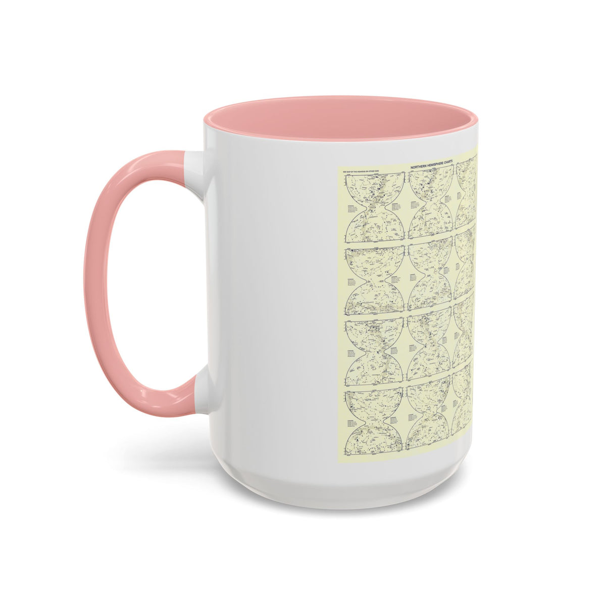 Heavens, The 2 (1957) (Map) Accent Coffee Mug