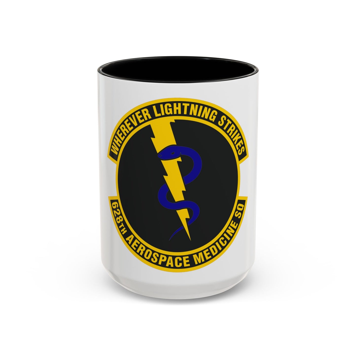 628th Aerospace Medicine Squadron (U.S. Air Force) Accent Coffee Mug