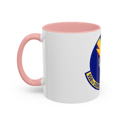 558th Combat Sustainment Squadron (U.S. Air Force) Accent Coffee Mug