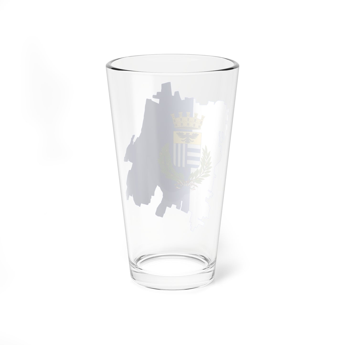 Flag map of Corbetta (Italy) Pint Glass 16oz
