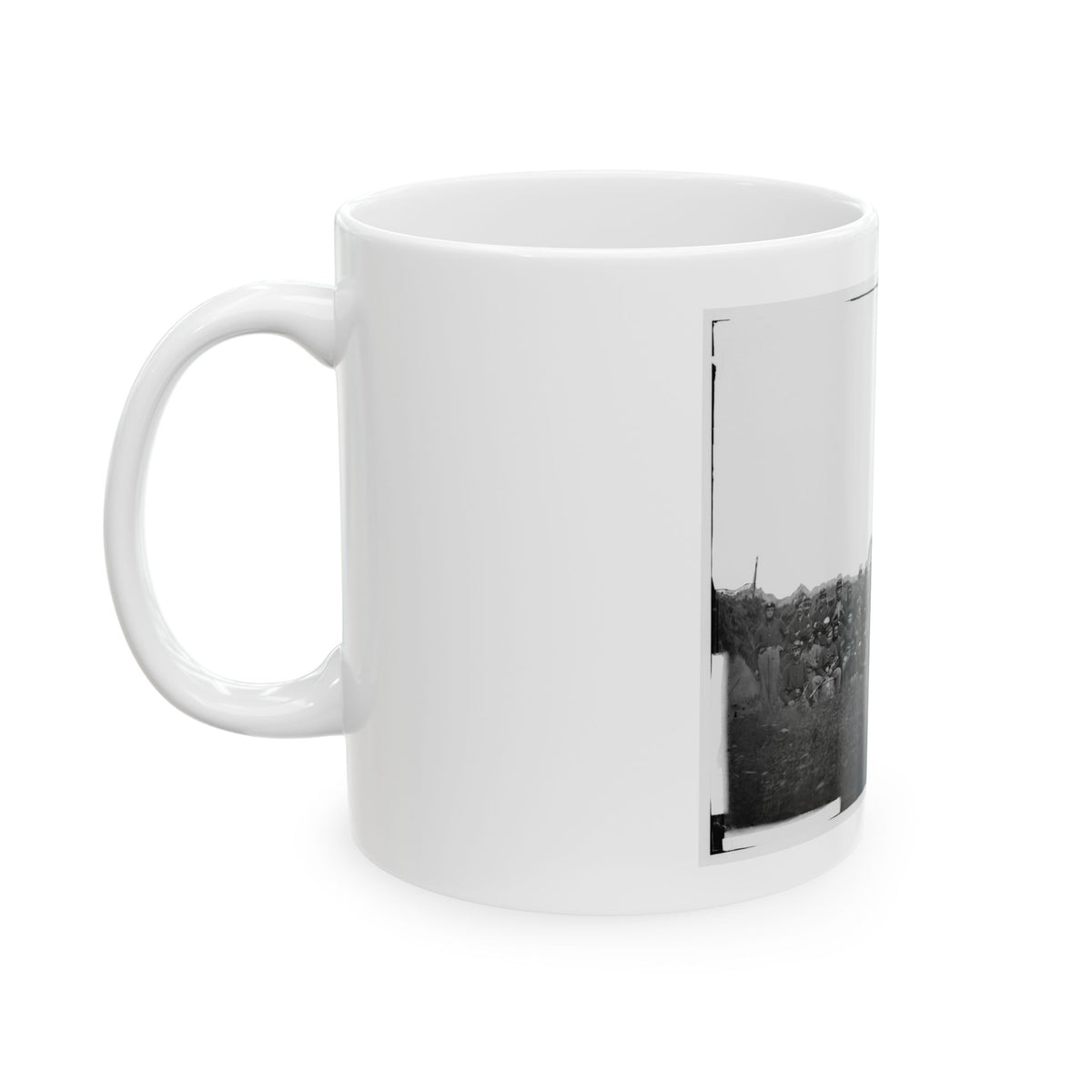 Bealeton, Virginia. Company K, 93d New York Infantry. (Morgan Rifles) (U.S. Civil War) White Coffee Mug